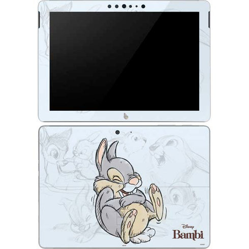 Disney Bambi Thumper Sketched portrait Surface Go Skin