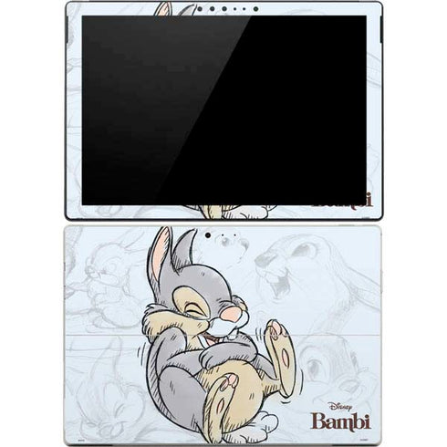 Disney Bambi Thumper Sketched portrait Surface Pro 4 Skin