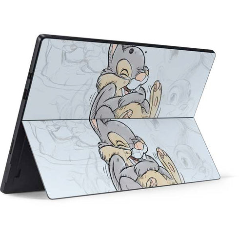 Disney Bambi Thumper Sketched portrait Surface Pro 7 Skin
