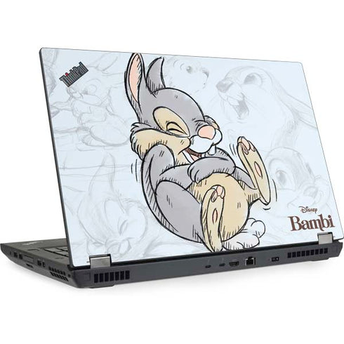 Disney Bambi Thumper Sketched portrait Lenovo ThinkPad Skin