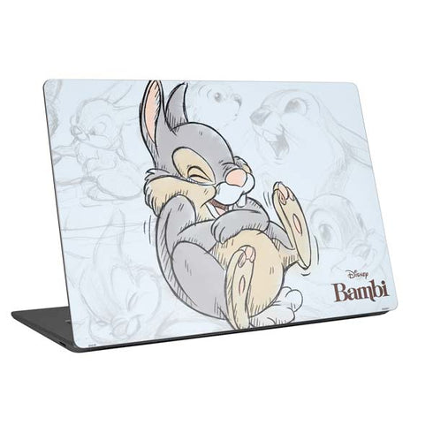 Disney Bambi Thumper Sketched portrait Universal Laptop 11in (8.8 x 6.2in) Skin