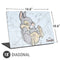 Disney Bambi Thumper Sketched portrait Universal Laptop 18in (14.6 x 10.6in) Skin