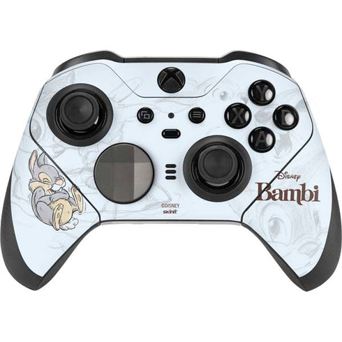 Disney Bambi Thumper Sketched portrait Xbox Elite Wireless Controller Series 2 Skin