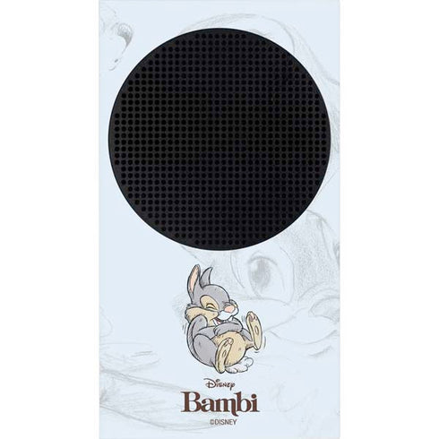 Disney Bambi Thumper Sketched portrait Xbox Series S Console Skin