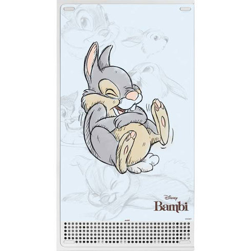Disney Bambi Thumper Sketched portrait Xbox Series S Console Skin