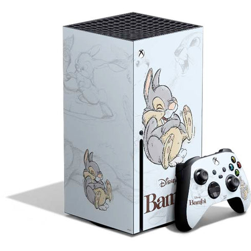 Disney Bambi Thumper Sketched portrait Xbox Series X Bundle Skin