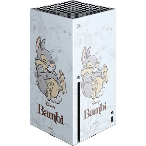 Disney Bambi Thumper Sketched portrait Xbox Series X Console Skin