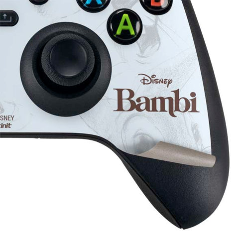 Disney Bambi Thumper Sketched portrait Xbox Series X Controller Skin