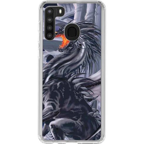 Ruth Thompson Thunderstrike Galaxy A21 Clear Case