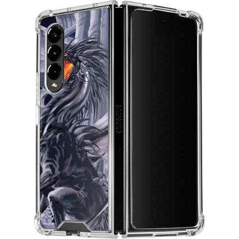 Ruth Thompson Thunderstrike Galaxy Z Fold4 5G Clear Case