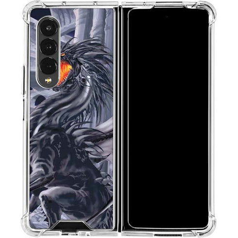 Ruth Thompson Thunderstrike Galaxy Z Fold4 5G Clear Case