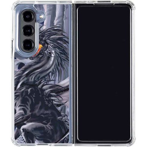 Thunderstrike by Ruth Thompson Galaxy Z Fold5 5G Clear Case