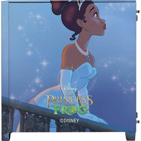 Disney Princess and The Frog Tiana’s Wish Corsair 4000D Tempered Glass Mid-Tower ATX Case Skin