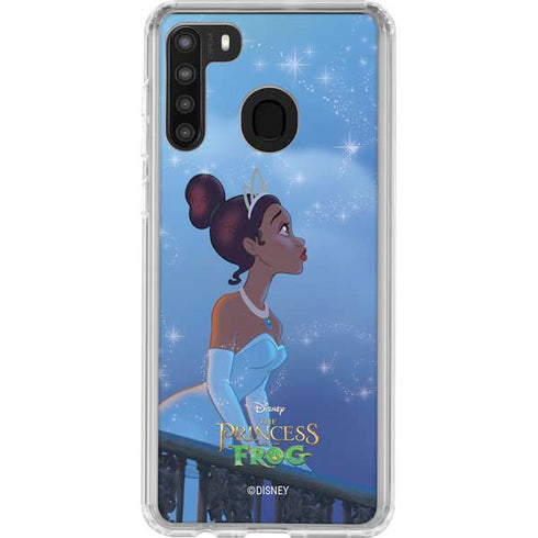 Disney Princess and The Frog Tiana’s Wish Galaxy A21 Clear Case