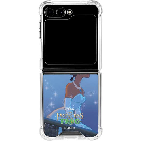 Disney Princess and The Frog Tiana’s Wish Galaxy Z Flip5 5G Clear Case