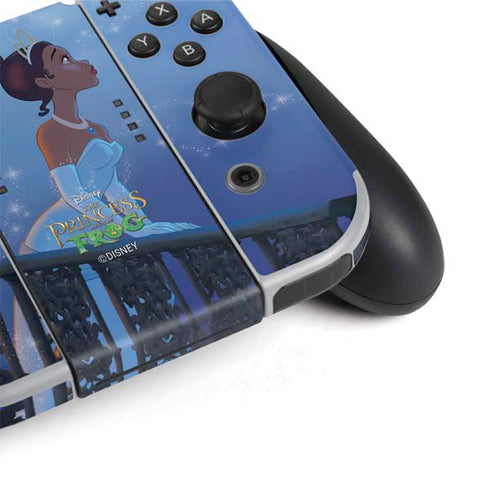 Disney Princess and The Frog Tiana’s Wish Nintendo Switch OLED (2021) Skin