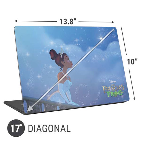 Disney Princess and The Frog Tiana’s Wish Universal Laptop 17in (13.8 x 10in) Skin