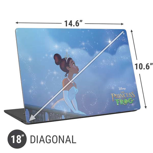Disney Princess and The Frog Tiana’s Wish Universal Laptop 18in (14.6 x 10.6in) Skin