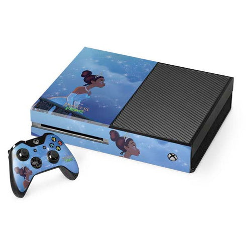 Disney Princess and The Frog Tiana’s Wish Xbox One Console and Controller Bundle Skin
