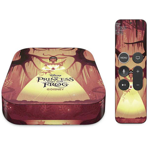 Disney Princess and The Frog Tiana and Dr. Facilier Apple TV Skin