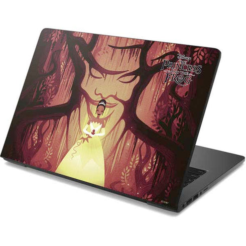 Disney Princess and The Frog Tiana and Dr. Facilier Dell Chromebook Skin