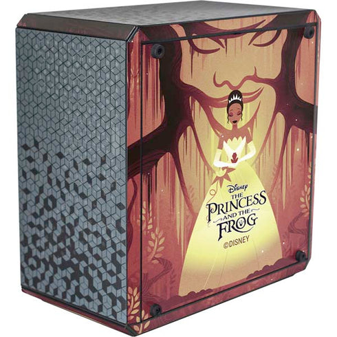 Disney Princess and The Frog Tiana and Dr. Facilier Cooler Master MasterBox Q300L Mini Tower Skin