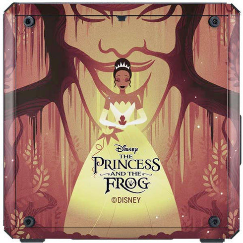 Disney Princess and The Frog Tiana and Dr. Facilier Cooler Master MasterBox Q300L Mini Tower Skin