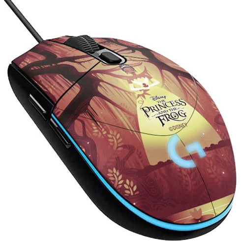 Disney Princess and The Frog Tiana and Dr. Facilier G203 Prodigy RGB Wired Gaming Mouse Skin