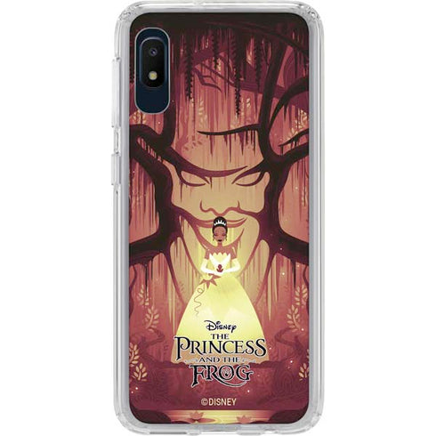 Disney Princess and The Frog Tiana and Dr. Facilier Galaxy A10e Clear Case
