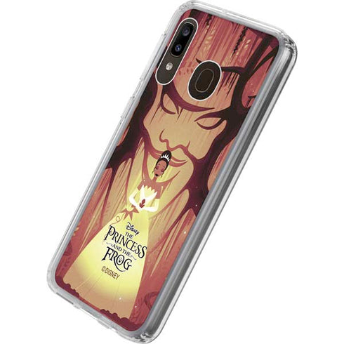 Disney Princess and The Frog Tiana and Dr. Facilier Galaxy A20 Clear Case