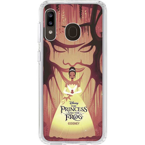 Disney Princess and The Frog Tiana and Dr. Facilier Galaxy A20 Clear Case