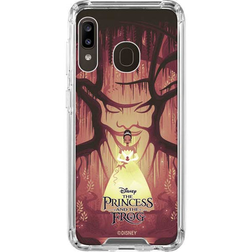 Disney Princess and The Frog Tiana and Dr. Facilier Galaxy A30 Clear Case