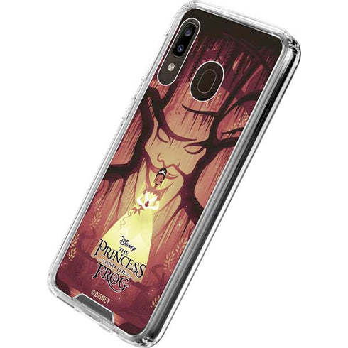 Disney Princess and The Frog Tiana and Dr. Facilier Galaxy A30 Clear Case