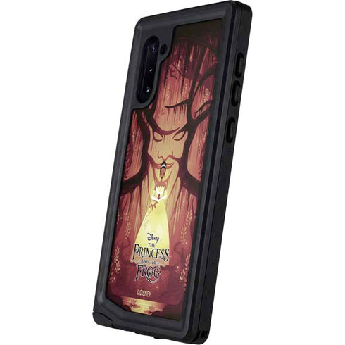 Disney Princess and The Frog Tiana and Dr. Facilier Galaxy Note 10 Waterproof Case