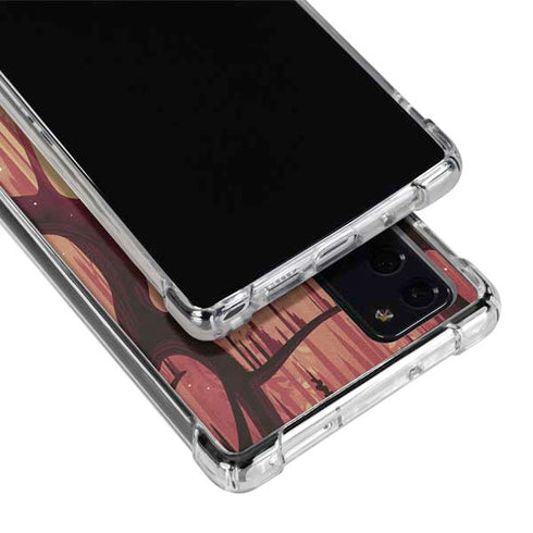 Disney Princess and The Frog Tiana and Dr. Facilier Galaxy Note20 5G Clear Case