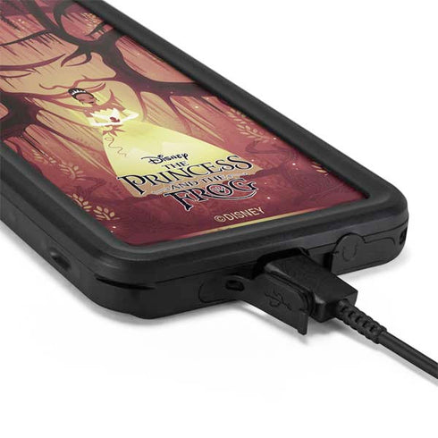 Disney Princess and The Frog Tiana and Dr. Facilier Galaxy S20 Plus Waterproof Case
