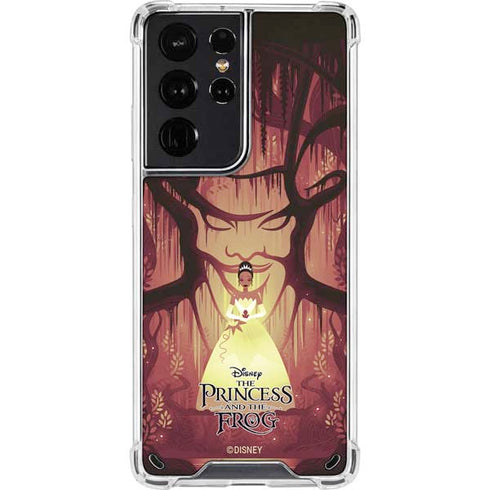 Disney Princess and The Frog Tiana and Dr. Facilier Galaxy S21 Ultra 5G Clear Case