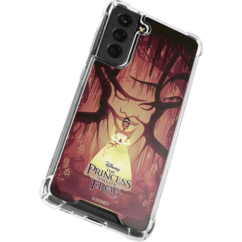 Disney Princess and The Frog Tiana and Dr. Facilier Galaxy S22 Plus Clear Case
