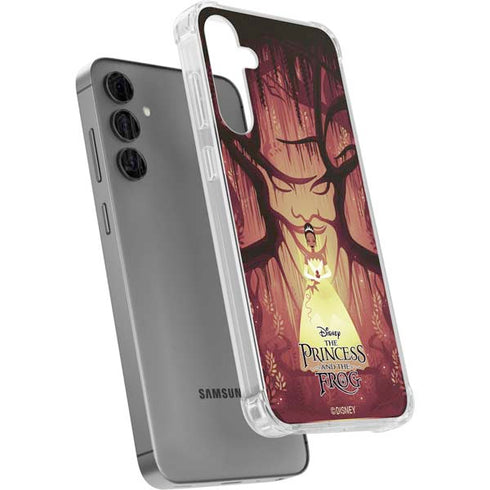 Disney Princess and The Frog Tiana and Dr. Facilier Galaxy S24 Plus Clear Case