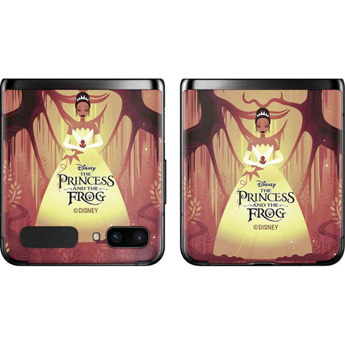 Disney Princess and The Frog Tiana and Dr. Facilier Galaxy Z Flip Skin