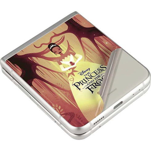 Disney Princess and The Frog Tiana and Dr. Facilier Galaxy Z Flip3 5G Skin