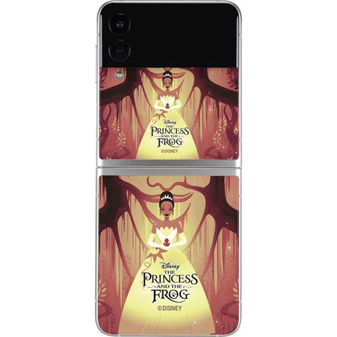 Disney Princess and The Frog Tiana and Dr. Facilier Galaxy Z Flip4 5G Skin