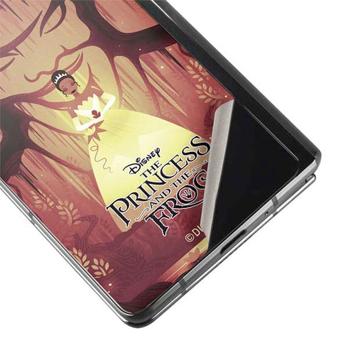 Disney Princess and The Frog Tiana and Dr. Facilier Galaxy Z Fold2 5G Skin