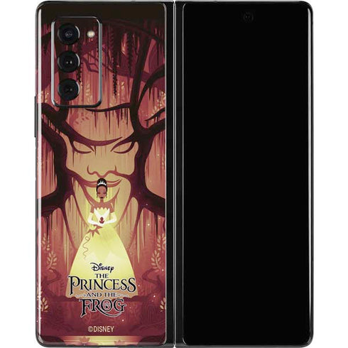 Disney Princess and The Frog Tiana and Dr. Facilier Galaxy Z Fold2 5G Skin