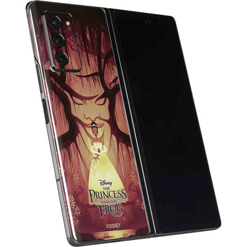 Disney Princess and The Frog Tiana and Dr. Facilier Galaxy Z Fold2 5G Skin