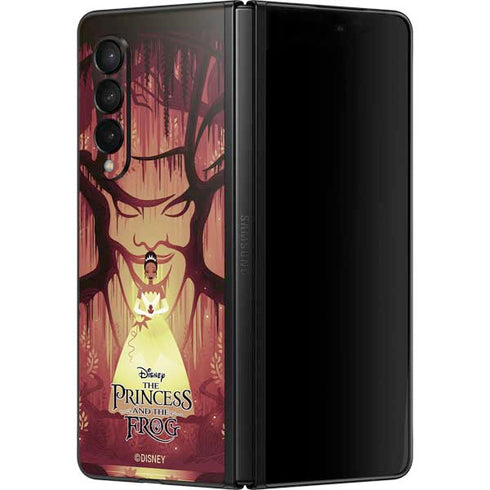 Disney Princess and The Frog Tiana and Dr. Facilier Galaxy Z Fold3 5G Skin