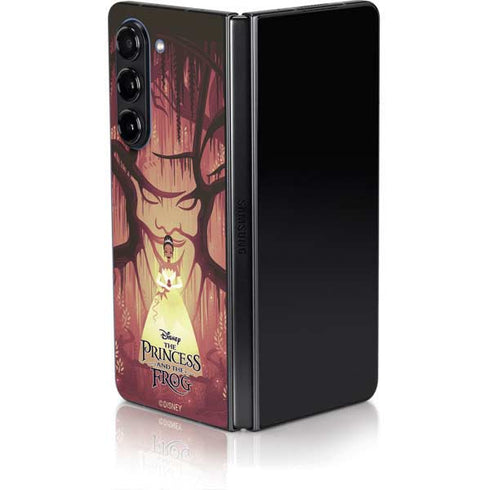 Disney Princess and The Frog Tiana and Dr. Facilier Galaxy Z Fold5 5G Skin