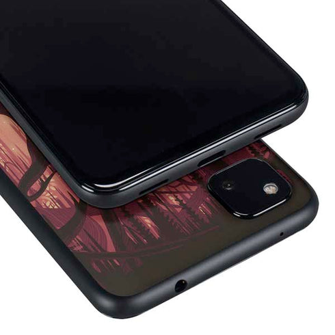 Disney Princess and The Frog Tiana and Dr. Facilier Google Pixel 4a Skin