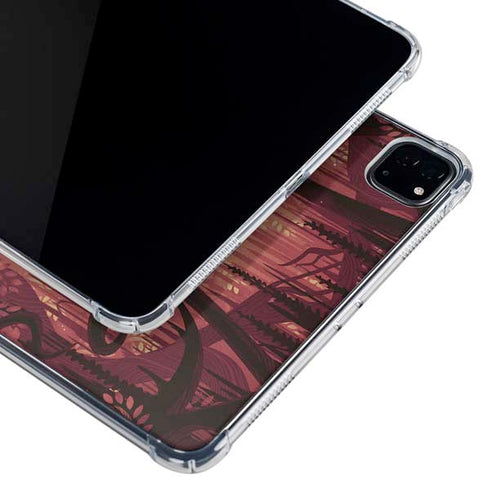 Disney Princess and The Frog Tiana and Dr. Facilier iPad Pro 12.9in (2020) Clear Case