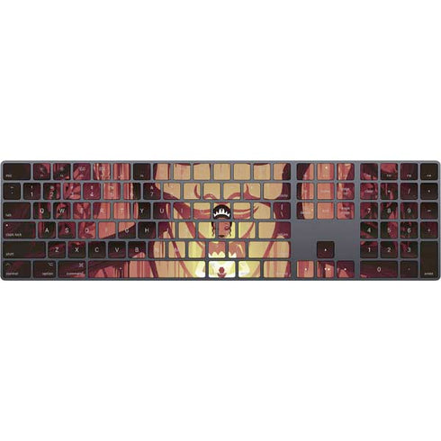 Disney Princess and The Frog Tiana and Dr. Facilier Magic Keyboard with Numeric Keypad Skin